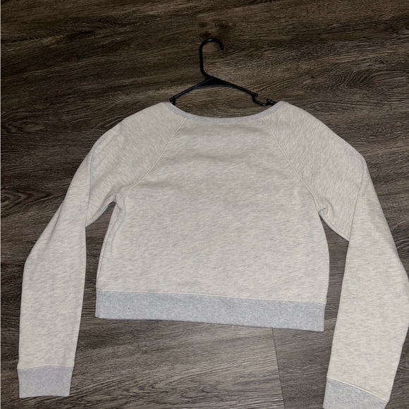 Express Tops Express Cropped Sequin Owl Sweatshirt - Picture 4 of 4